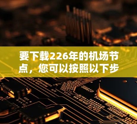 要下载226年的机场节点，您可以按照以下步骤进行操作