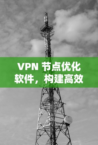 VPN 节点优化软件，构建高效网络的无形之手