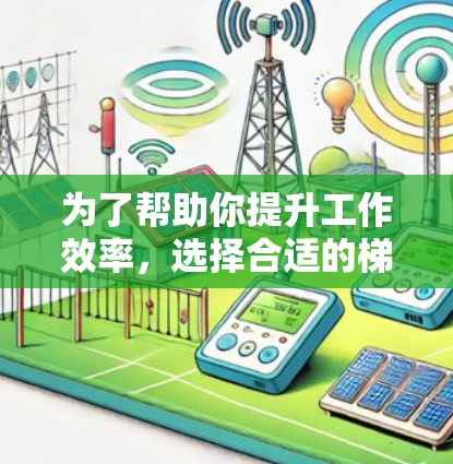 为了帮助你提升工作效率，选择合适的梯子是一个关键步骤。以下是一些综合考虑的因素和适合的梯子推荐