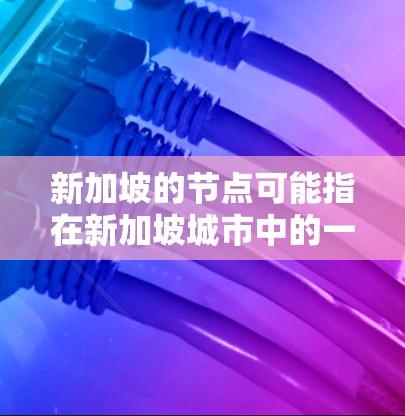 新加坡的节点可能指在新加坡城市中的一些重要建筑、设施或区域，或者是关于新加坡在国际社会中的重要角色。以下是一些可能与新加坡节点相关的信息