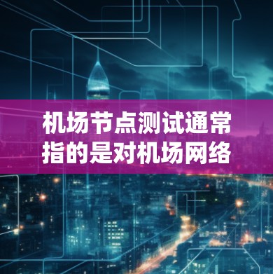机场节点测试通常指的是对机场网络系统进行测试，以确保其正常运行和功能正确性。机场作为大型基础设施，其网络系统需要符合相关标准，以确保机场的网络安全、可靠和高效
