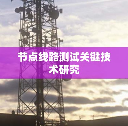 节点线路测试关键技术研究 节点线路测试关键技术研究