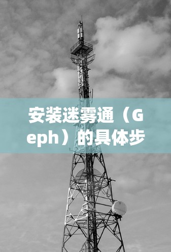 安装迷雾通（Geph）的具体步骤如下