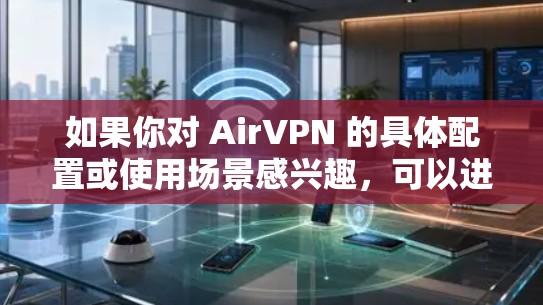 如果你对 AirVPN 的具体配置或使用场景感兴趣，可以进一步询问！