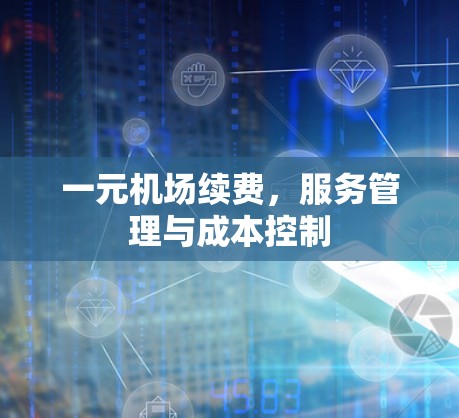 一元机场续费，服务管理与成本控制
