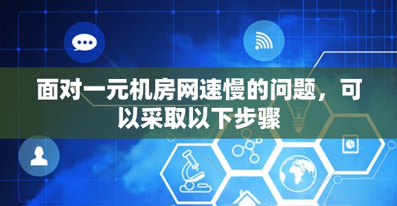 面对一元机房网速慢的问题,可以采取以下步骤 面对一元机房网速慢的问题,可以采取以下步骤