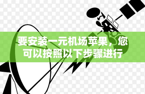 要安装一元机场苹果，您可以按照以下步骤进行