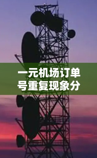 一元机场订单号重复现象分析及解决方案研究