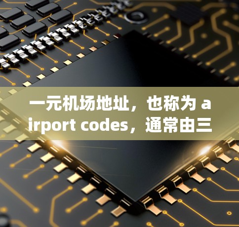 一元机场地址,也称为 airport codes,通常由三个字母组成,如 JFK(纽约飞机场)获取这些代码可以通过以下方法 一元机场地址,也称为 airport codes,通常由三个字母组成,如 JFK(纽约飞机场)获取这些代码可以通过以下方法