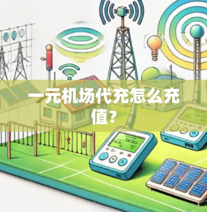 一元机场代充怎么充值？