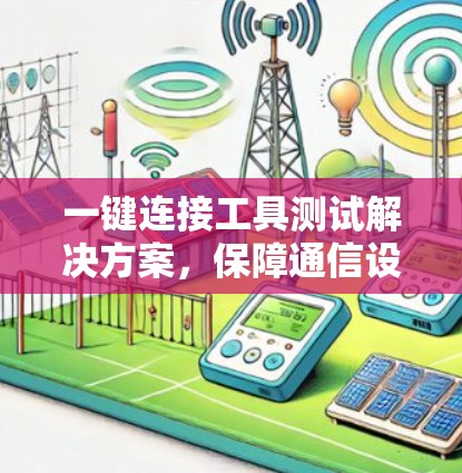 一键连接工具测试解决方案,保障通信设备连接流畅度 一键连接工具测试解决方案,保障通信设备连接流畅度
