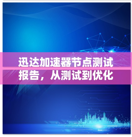迅达加速器节点测试报告，从测试到优化的全生命周期分析