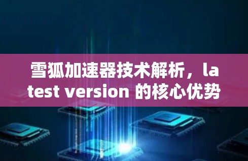雪狐加速器技术解析，latest version 的核心优势与市场前景