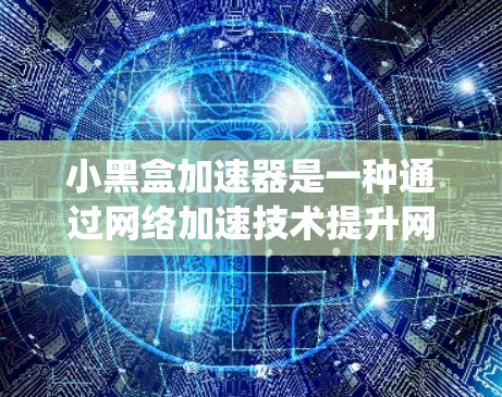 小黑盒加速器是一种通过网络加速技术提升网络连接速度的设备，通常安装在手机或电脑上。以下是关于小黑盒加速器的系统性总结