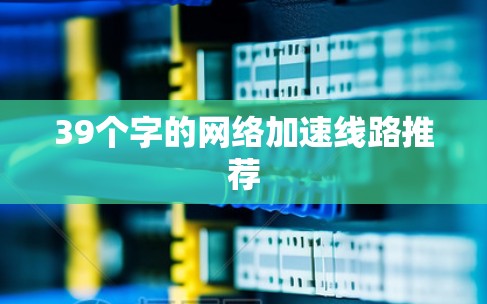 39个字的网络加速线路推荐