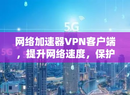 网络加速器VPN客户端，提升网络速度，保护网络安全