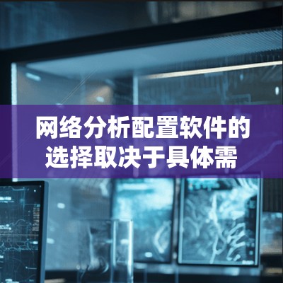网络分析配置软件的选择取决于具体需求和场景。以下是对这些软件的总结和推荐 网络分析配置软件的选择取决于具体需求和场景。以下是对这些软件的总结和推荐