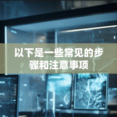 以下是一些常见的步骤和注意事项 以下是一些常见的步骤和注意事项