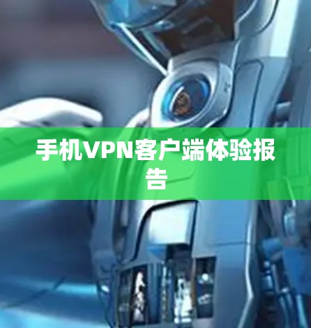 手机VPN客户端体验报告