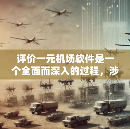 评价一元机场软件是一个全面而深入的过程，涉及多个方面。以下是对该软件的详细评价