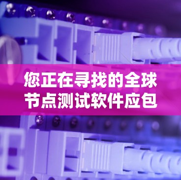 您正在寻找的全球节点测试软件应包括以下主要模块