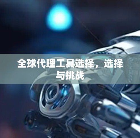 全球代理工具选择，选择与挑战