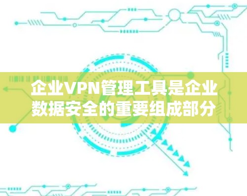 企业VPN管理工具是企业数据安全的重要组成部分，能够帮助企业在内部通讯、数据保护等方面实施加密和监控。以下是几种适合企业使用的企业VPN管理工具及其适用场景