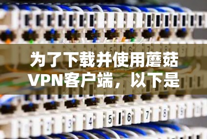 为了下载并使用蘑菇VPN客户端,以下是一步步的指南 为了下载并使用蘑菇VPN客户端,以下是一步步的指南