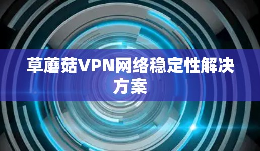 草蘑菇VPN网络稳定性解决方案 草蘑菇VPN网络稳定性解决方案