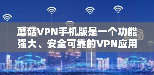 蘑菇VPN手机版是一个功能强大、安全可靠的VPN应用，适合在线旅行、商务交流、朋友聊天等场景。它提供了多种加密方式，确保数据的安全性，同时也有用户权限设置和多端支持，方便用户随时随地使用