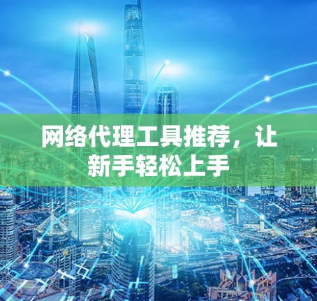 网络代理工具推荐,让新手轻松上手 网络代理工具推荐,让新手轻松上手