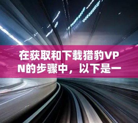 在获取和下载猎豹VPN的步骤中，以下是一个清晰的指南，帮助您顺利进行