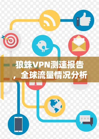 狼蛛VPN测速报告，全球流量情况分析