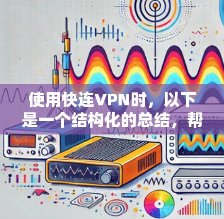 使用快连VPN时，以下是一个结构化的总结，帮助您更好地理解和应用该服务