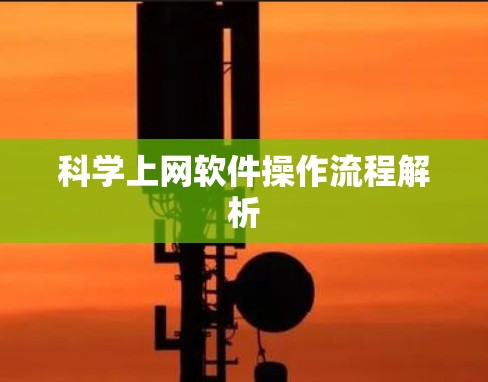 科学上网软件操作流程解析